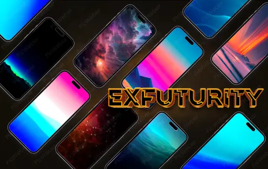 eXFuturity Wallpaper Pack iOS 17